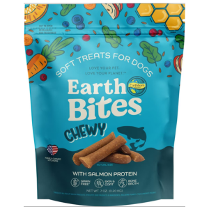 Earthborn Holistic Grain Free EarthBites Salmon Soft & Chewy Treats For Dogs 7oz Hot on Sale