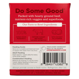 Open Farm Grain-Free Rustic Stew Beef Wet Dog Food  12.5 oz Online now