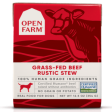 Open Farm Grain-Free Rustic Stew Beef Wet Dog Food  12.5 oz Online now