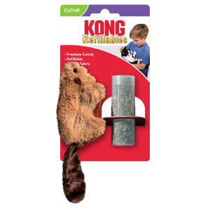 KONG Cat Refillables Beaver Catnip Cat Toy For Discount