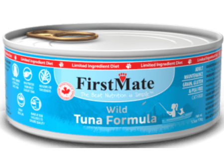 FirstMate Tuna Formula Limited Ingredient Grain-Free Canned Cat Food Supply