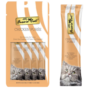 Fussie Cat Puree Cat Treats Chicken , 2 oz For Discount