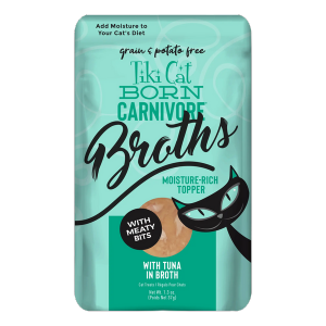 Tiki Cat Born Carnivore Broths With Tuna In Broth Wet Cat Food, 1.3-oz pouch Cheap