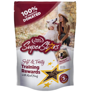 Nutrisource Superstar Beef Training Rewards Dog Treat Sale