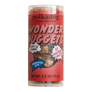 Polka Dog Mini Tube Wonder Nuggets Sweet Potato & Beef Soft & Chewy Dog Treats 2.5oz Hot on Sale