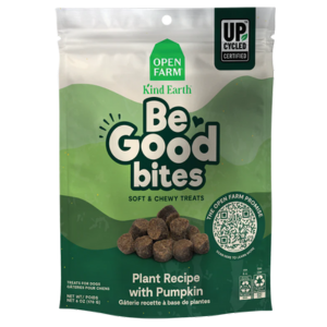 Open Farm Be Good Bites Pumpkin Soft & Chewy Dog Treats 6 oz For Sale