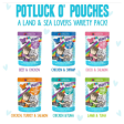 Weruva BFF OMG Potluck O  Pouches Variety Pack Canned Cat Food Supply