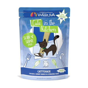 Weruva Cats in the Kitchen Pate s Cattyshack Chicken & Shrimp Recipe Cat Food Pouches 3 oz Discount