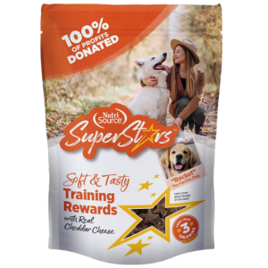 Nutrisource Superstar Cheddar Training Rewards Dog Treat Online now