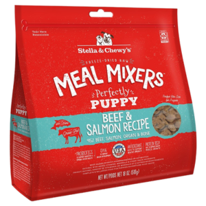 Stella & Chewy s Meal Mixers Puppy Beef & Salmon Freeze-Dried Dog Food Topper Online now