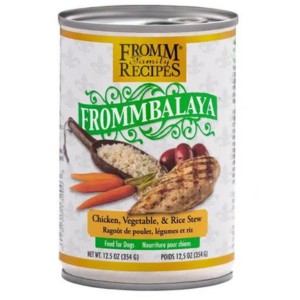 Fromm Frommbalaya Chicken Vegetable & Rice Stew Canned Dog Food 12.5oz Fashion