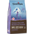 FirstMate Chicken Meal with Blueberries Formula Limited Ingredient Diet Grain-Free Dry Cat Food Supply