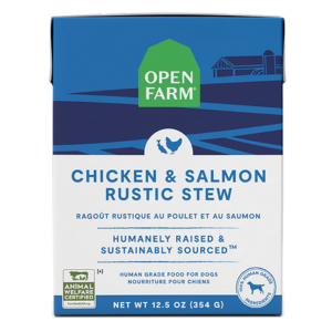 Open Farm Grain-Free Rustic Stew Wild Chicken & Salmon Wet Dog Food  12.5 oz. Online Hot Sale