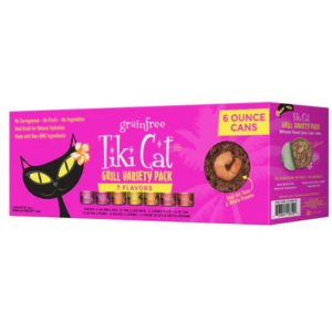 Tiki Cat Grilled Cat Food Cans 6 oz 8 count, Variety Pack Online now