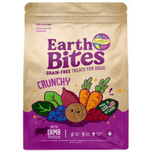 Earthborn Holistic Grain Free EarthBites Lamb Crunchy Treats For Dogs 10oz Fashion