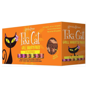 Tiki Cat King Kamehameha Luau Cat Food Cans 2.8 oz 12 count, Variety Pack Discount