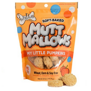 The Lazy Dog Cookie Company My Little Pumpkins Mutt Mallows Dog Treats, 5 oz Online