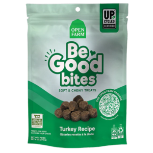 Open Farm Be Good Bites Turkey Soft & Chewy Dog Treats 6 oz For Sale