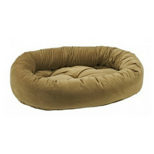 Bowsers Donut Dog Bed Microvelvet Toffee Discount