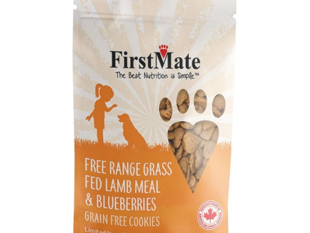 FirstMate Free Range Grass Fed Lamb & Blueberry Dog Treats, 8 oz Fashion