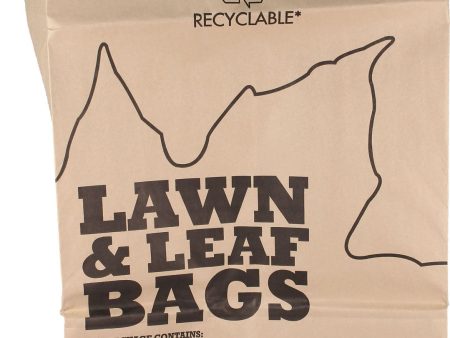 Bunzl Distribution      P - Lawn And Leaf 5 Pack Of Paper Bag - Display Sale