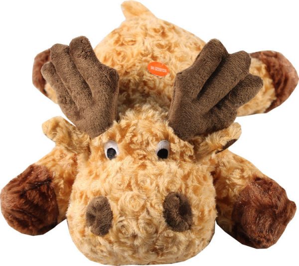 Patchwork Pet - Swirl Moose Plush  Dog Toy on Sale