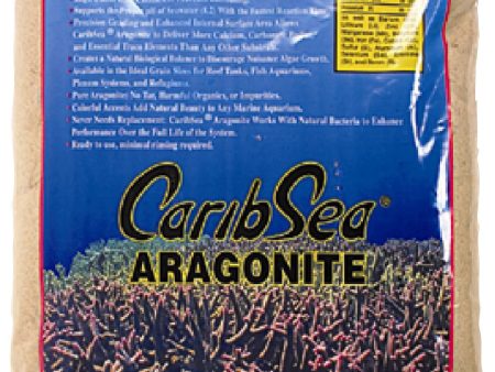 Caribsea Inc - Dry Aragonite Aragamax Sugar Sized Sand Fashion