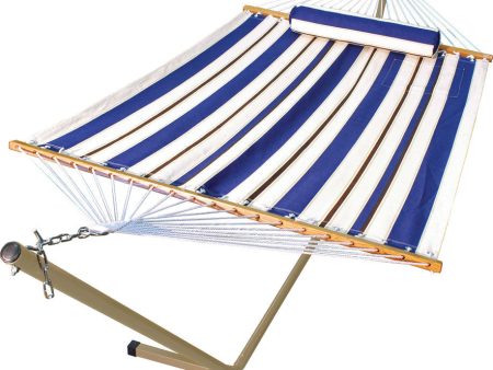 Algoma Net Company - Polyester Fabric Hammock Bed With Stand Discount