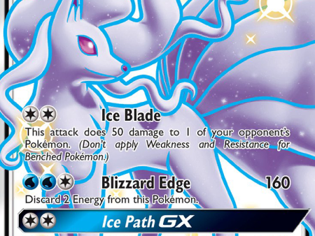 Alolan Ninetales GX (SV53 SV94) [Sun & Moon: Hidden Fates - Shiny Vault] Discount