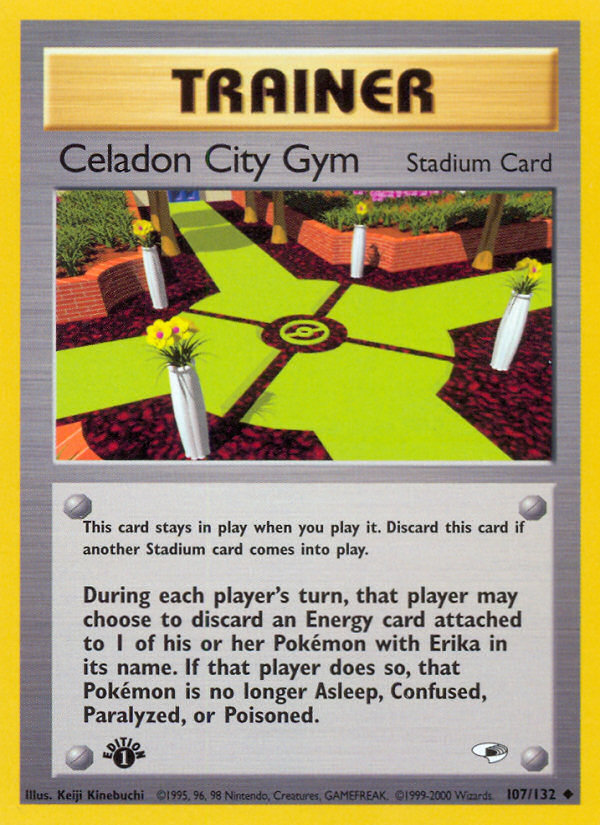 Celadon City Gym (107 132) [Gym Heroes 1st Edition] Online Hot Sale