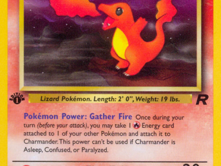 Charmander (50 82) [Team Rocket 1st Edition] Fashion