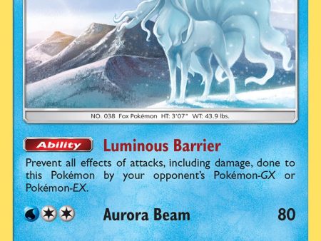 Alolan Ninetales (28 147) (Cracked Ice Holo) (Theme Deck Exclusive) [Sun & Moon: Burning Shadows] Online Sale