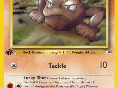 Brock s Geodude (38 132) [Gym Heroes 1st Edition] Fashion