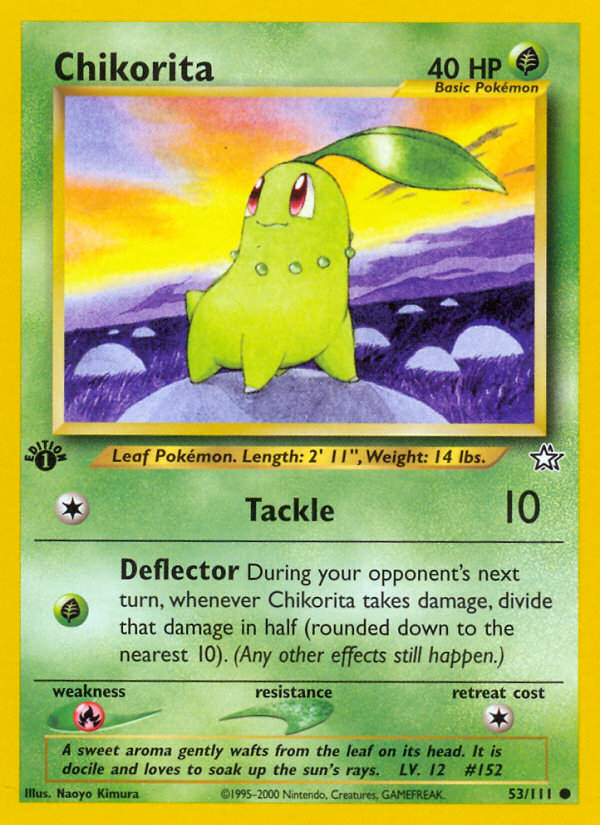 Chikorita (53 111) [Neo Genesis 1st Edition] For Sale