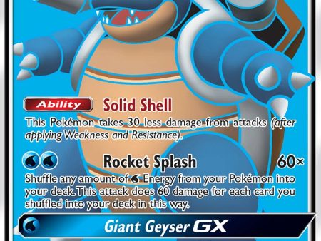 Blastoise GX (SM189) [Sun & Moon: Black Star Promos] Cheap