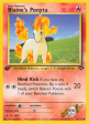 Blaine s Ponyta (64 132) [Gym Challenge 1st Edition] For Discount