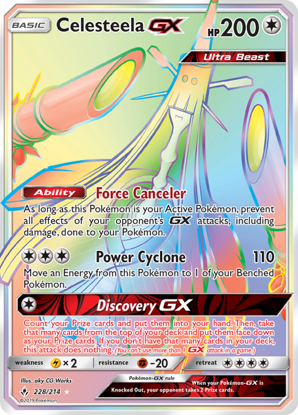 Celesteela GX (228 214) [Sun & Moon: Unbroken Bonds] Hot on Sale