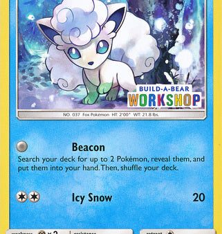 Alolan Vulpix (21 145) (Build A Bear Workshop Exclusive) [Sun & Moon: Guardians Rising] Hot on Sale