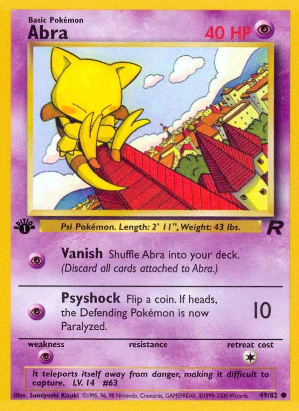 Abra (49 82) [Team Rocket 1st Edition] Online