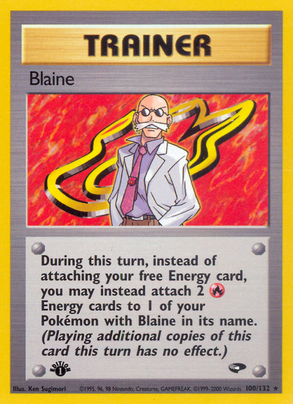 Blaine (100 132) [Gym Challenge 1st Edition] Fashion