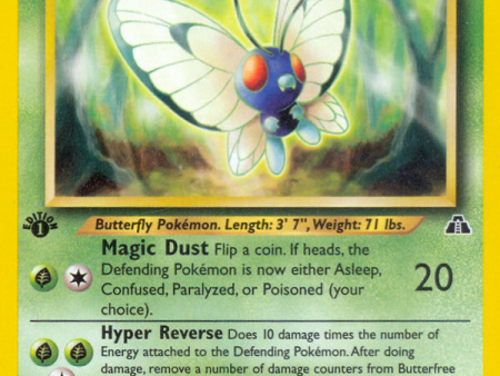 Butterfree (19 75) [Neo Discovery 1st Edition] Hot on Sale