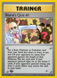 Blaine s Quiz #1 (97 132) [Gym Heroes 1st Edition] Online now