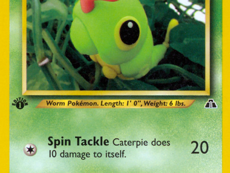 Caterpie (53 75) [Neo Discovery 1st Edition] Fashion