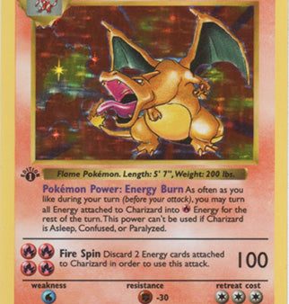 Charizard (4 102) (Shadowless) [Base Set 1st Edition] Hot on Sale