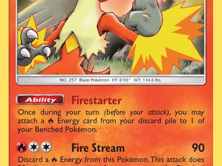 Blaziken (6 70) (Theme Deck Exclusive) [Sun & Moon: Dragon Majesty] Online Sale