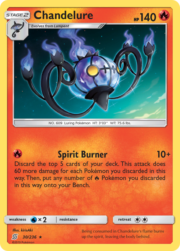 Chandelure (30 236) [Sun & Moon: Unified Minds] Cheap