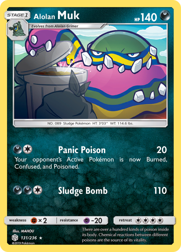 Alolan Muk (131 236) [Sun & Moon: Cosmic Eclipse] Supply