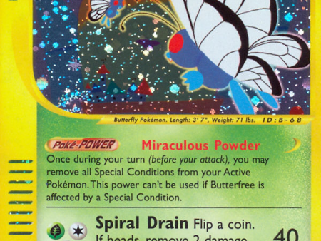 Butterfree (5 165) [Expedition: Base Set] For Sale