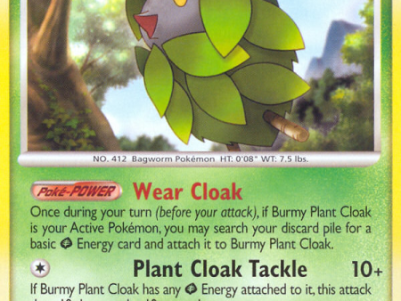 Burmy Plant Cloak (11 17) [POP Series 7] Online Sale