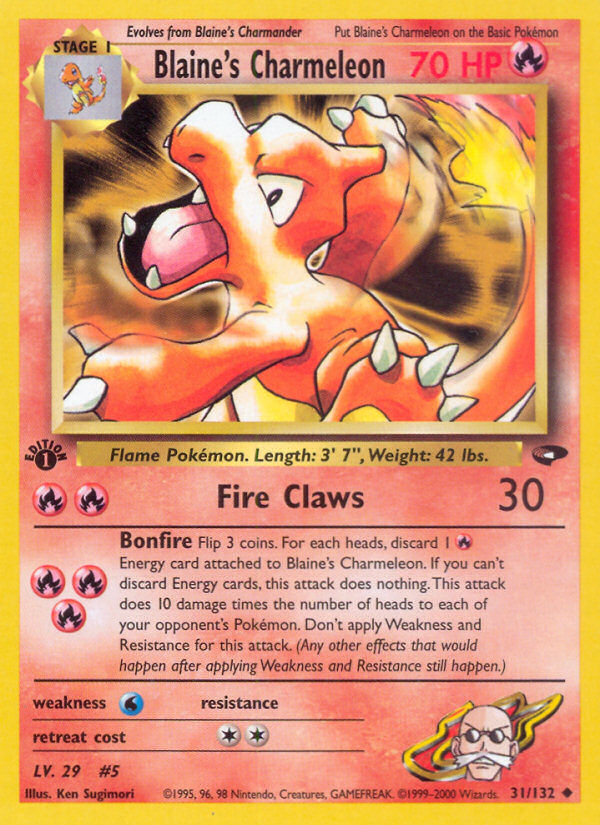 Blaine s Charmeleon (31 132) [Gym Challenge 1st Edition] Online